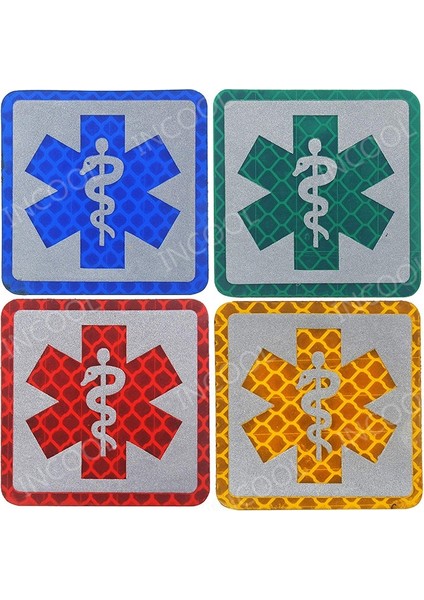 23 Yansıtıcı 7cm Stili Tıbbi Yansıtıcı Yamalar Medic Kauçuk 3D Pvc Paramedik Taktik Rozeti Doktor Çapraz Acil Kurtarma Işlemeli Yamalar (Yurt Dışından)