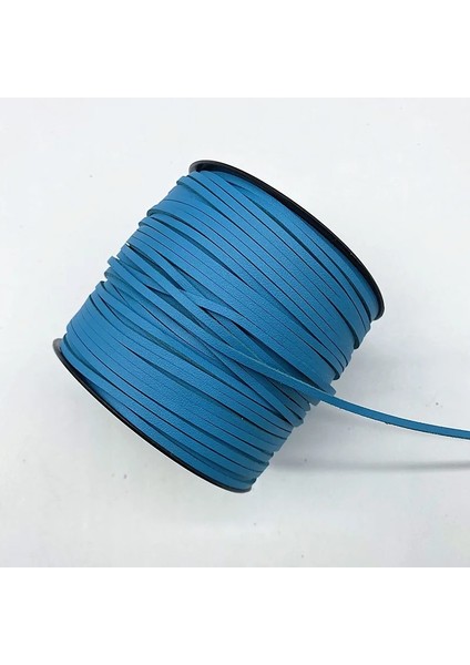 No.10 Tarzı Yeni 5 Yards 3mm Düz Faux Süet Örgülü Deri Dantel Kordon Kore Kadife Deri El Yapımı Iplik Dize Halat Takı Yapımı Için (Yurt Dışından)