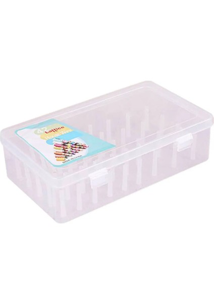 Mavi Stil Dikiş Ipliği Kutusu Witools Büyük Kapasiteli El Sanatları Bobinleri Düzenleme Kutusu Boş Dikme Craft Bobinleri Tepsili Düzenleyici Kutup (Yurt Dışından) modelleri