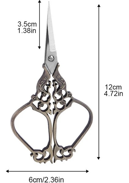Yeşil Bronz Tarzı Lmdz Ross Stitors Dikiş Veya Evde Kadın Kapitone Dikiş Için Uygun Zarif ve Vintage Veyas (Yurt Dışından) modelleri