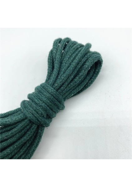 No.13 Tarzı 5 Yardslot % Pamuk Halat Dekoratif Bükülmüş Örgülü Kordon Halat El Yapımı Ev Tekstili Dekorasyonu Için (Yurt Dışından)