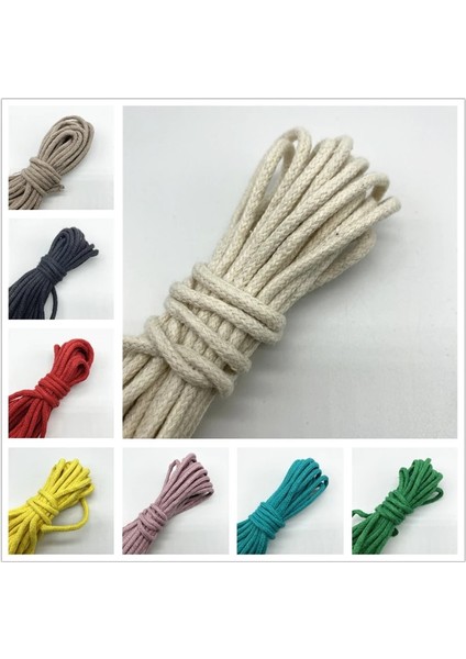 No.13 Tarzı 5 Yardslot % Pamuk Halat Dekoratif Bükülmüş Örgülü Kordon Halat El Yapımı Ev Tekstili Dekorasyonu Için (Yurt Dışından) fiyatları