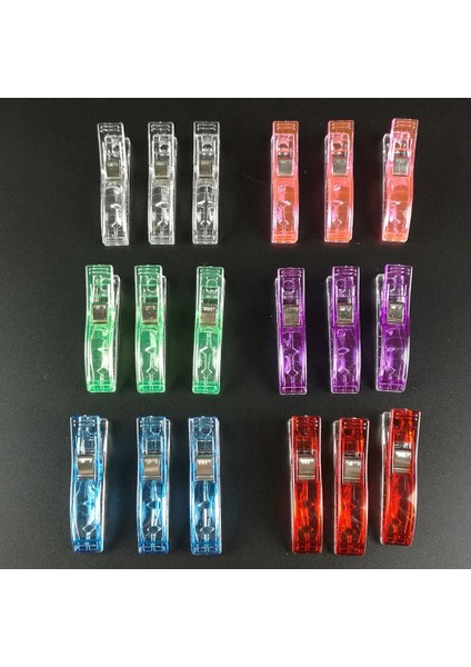 Mavi Stil Sevgilisi Wonder Klipler Pvc Plastik Klipler Örgü Tığ Patchwork Dikiş Dıy El Sanatları Yorgan Kapitone Klip Konfeksiyon Klipleri (Yurt Dışından)