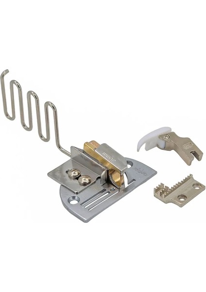 24MM-7MM Tarzı KS184-S Deri Veya Plastgle Iğnesi Kilit Dikiş Makinesi Için Tek Katlı Kenar Bağlayıcı Lp-2 Baskı Ayağı Besleme Köpekli (Yurt Dışından)