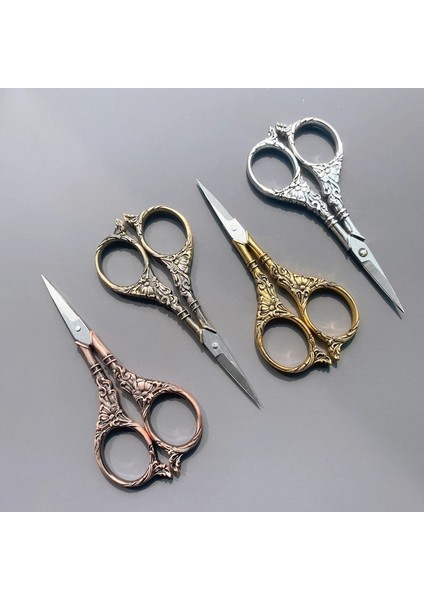 Altın Tarzı 1 Adet Avrupa Dikiş Vintage Ors Vintage Nakış Retro Terzi Makası Ors Kumaş Aracı Oya Terzi Makası (Yurt Dışından) fiyatları