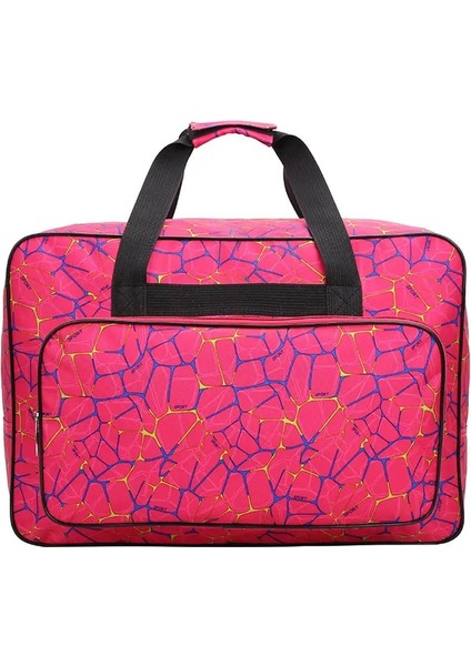 No.4 Tarzı Unisex Büyük Kapasiteli Dikiş Makinesi Çantası Seyahat Taşınabilir Saklama Çantası Dikiş Makinesi Çantaları Çok Fonksiyonlu Dikiş Aletleri El Çantaları (Yurt Dışından)