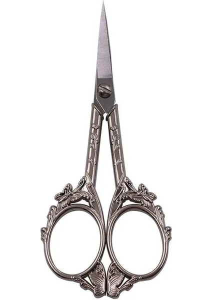 05-12X4.4CM Tarzı Paslanmaz Çelik Vintage Ors Dikiş Kumaş Kesici Nakış Veya Kuyruk Ipliği Veya Dikiş Makası Için Aletler (Yurt Dışından)