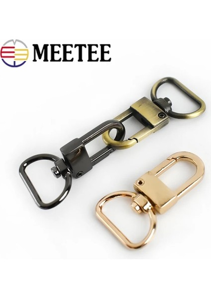 Pirinç Tarzı 16MM-10 Adet Adet mm D Kuyruk Metal Tokalar Çanta Dokuma Için Döner Tetik Toka Çanta Askı Kanca Askı Dıy Aksesuarları (Yurt Dışından)