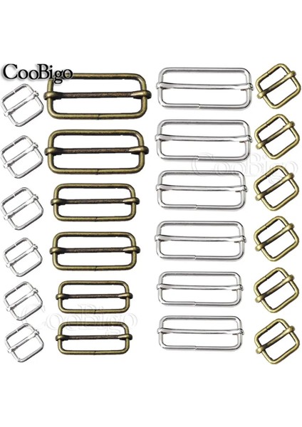 Gümüş Tarzı Dokuma Boyutu 31.5mm Ack Metal Slaytlar Tri-Glides Tel Biçimli Makaralı Tokalar Kayış Kaydırıcı Çanta Bandı Dikdörtgen Ayarlı Kemer Tokaları (Yurt Dışından) fiyatları