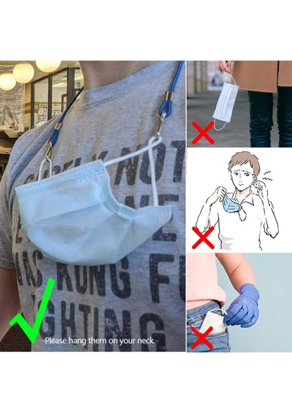 No.3 Tarzı Renkli Güneş Gözlüğü Zincir Boyun Kordon Askısı Gözlük Gözlükleri Dize Maske Okuma Gözlükleri Için Kordon Tutacağı Kancalı Gözlük (Yurt Dışından)