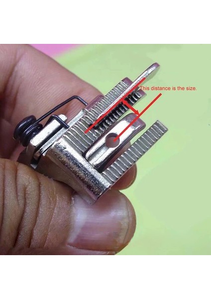 Sol 5mm Stili Yaylı Kenar Kılavuz Ayağı, Endüstriyel Yürüyüş Ayağı Dikiş Makinesi Için Birleştirme Ayağı, Dikiş Ayağı (Yurt Dışından)