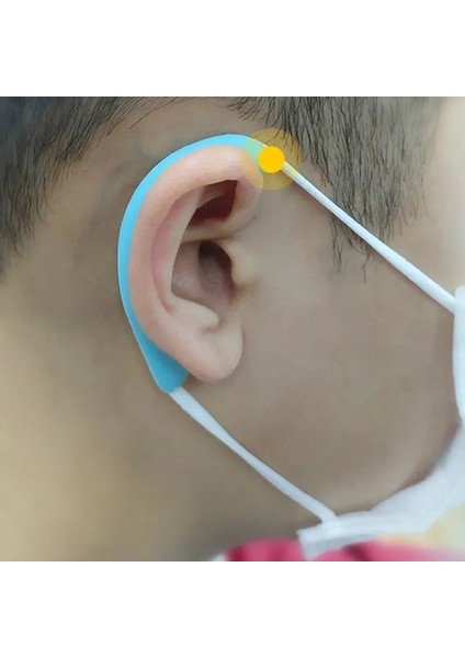 Siyah Stil Et Yüz Maskesi Diy Evrensel Kulak Koruyucu Artefakt Kol Silikon Kulaklıklar Kulak Koruması Rahat Saf Renk Unisex (Yurt Dışından) indirimleri