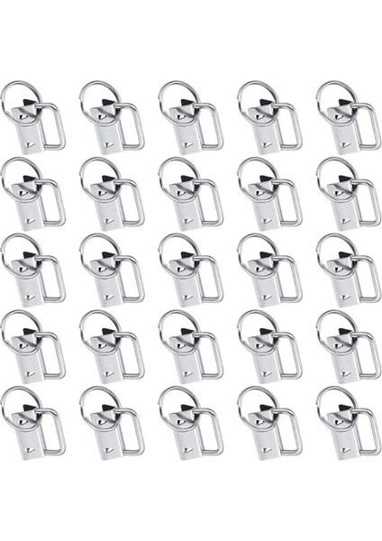 40 Adet -S Tarzı Çanta Bileklikler Için Anahtar Halkalı Inç Anahtarlık Donanımı Şerit Dokuma Kabartmalı El Sanatları (Yurt Dışından) fiyatları