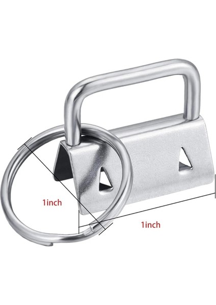 40 Adet -S Tarzı Çanta Bileklikler Için Anahtar Halkalı Inç Anahtarlık Donanımı Şerit Dokuma Kabartmalı El Sanatları (Yurt Dışından) fırsatları