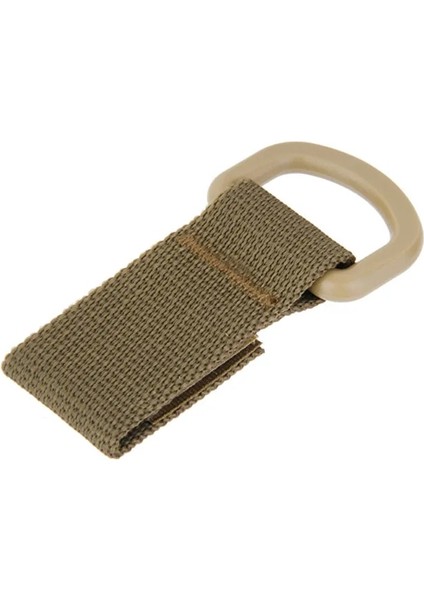 Ten Rengi Dokuma Karabina Sırt Çantası Molle Askı Klipsi Kiti Seyahat Çantası Quickdraw Kemer Tokası Dış Mekan Ormancılık Kampı Takma Taktiksel (Yurt Dışından)