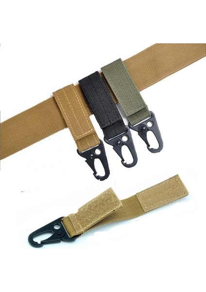 Nikel Tarzı Dokuma Karabina Sırt Çantası Molle Askı Klipsi Kiti Seyahat Çantası Quickdraw Kemer Tokası Dış Mekan Ormancılık Kampı Takma Taktiksel (Yurt Dışından) fiyatları