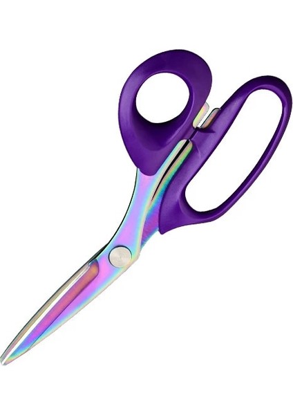 8 Inç 200MM Stili Mor Terzi Veya Kumaş Kesici Iplik Iğne Nakış Paslanmaz Çelik El Sanatları Dikiş Araçları El Sanatları Terzilik (Yurt Dışından)