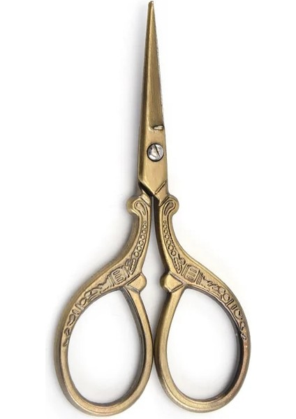 01-9cm Tarzı Nakış Vintage Dikiş Dikiş Ors Retro Kumaş Dikiş Dikiş Ev Dikiş Araçları Için Paslanmaz Çelik Kuyruk (Yurt Dışından)