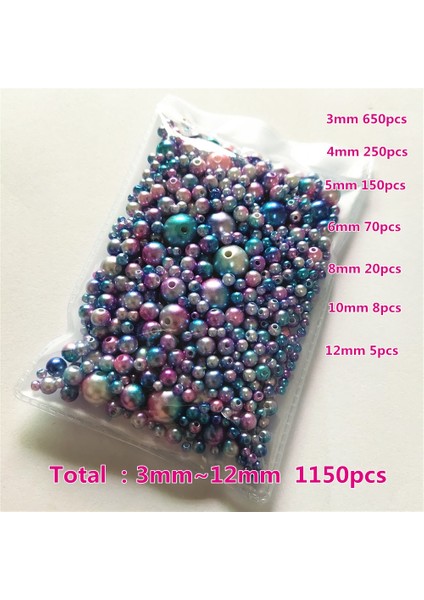 R12 1150 Adet Tarzı Ix Boyutu Saf Whitepearl Wtraight Delikler Yuvarlak Iğne Işi ve Takı Yapımı Için Taklit Plastik Inci Boncuklar (Yurt Dışından) modelleri