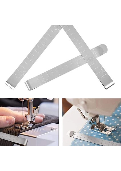Et Metal Kenar Kıvırma Klipsleri Ölçü Cetvelli Dikiş Klipleri Kumaş Tutucu ve Wonder Klipsler Için Dikiş Klipsleri Zanaat Malzemeleri (Yurt Dışından) fırsatları