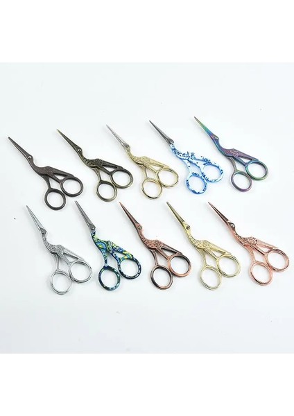 16-11.5cm Stili Dayanıklı Paslanmaz Çelik Kuyruk Vinç Şekli Dikiş Veya Küçük Nakış El Sanatları Çapraz Dikiş Veya Dıy Ev Aletleri (Yurt Dışından) modelleri