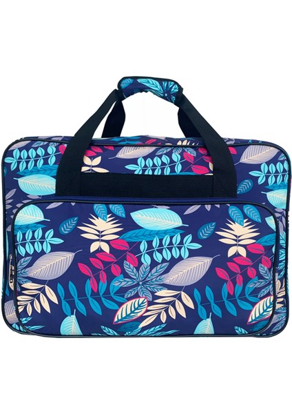 Açık Mavi Tarzı Dikiş Makinası Taşıma Çantası Seyahat Dikiş Makinası Bez Düzenleyici Taşıma Çantası Standart Dikiş Makinaları Taşıyıcı Bagaj Taşıma (Yurt Dışından)