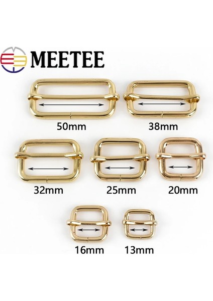 Pirinç Tarzı 25 mm 5 Adet Metal Slaytlar Tri-Glides Makaralı Tokalar Çanta Askısı Kaydırıcı Ayar Kemer Tokası Çanta Dıy Konfeksiyon Aksesuarları (Yurt Dışından)