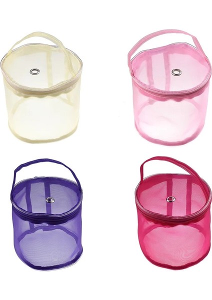Pembe Renk Çanta Stili Moda Yeni Iplik Saklama Çantası Yuvarlak Örme Yün Çantalar Mavi Renk Seyahat Organize Saklama Çantası Dikiş Araçları Aksesuar (Yurt Dışından) fiyatları