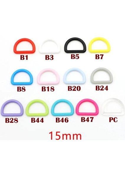 B18 Stili 30 mm Meetee mm Plastik O D Halka Toka Yüksek Li Renkli Dıy El Yapımı Bagaj Çantası Askı Dokuma Tokalar Aksesuarları (Yurt Dışından) fırsatları