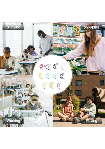 No.3 Tarzı Ayarlanabilir Izsiz Maske Asılı Halat Maske Askı Yüz Maskesi Kordon Uygun Depolama Zincir Tutucu Erkekler Kadınlar Için Anti-Kayıp (Yurt Dışından) indirimleri