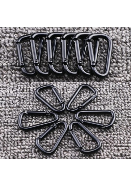 6 Adet Stil 1 Stil Arabiner Anahtarlık Kanca Kilit Toka Yapış Klip Alüminyum Balıkçılık Aracı Açık Karabina Dağcılık Kanca Tırmanma Düğmesi (Yurt Dışından) fırsatları