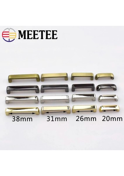 Silahsiyah Stil 31MM-10 Adet Pcs mm Metal Çanta Tokaları Moda Çanta Kemer Köprü Asılı Kanca Çantalar Için Vidalı Konnektör Askı Dıy Deri El Sanatları (Yurt Dışından) fırsatları
