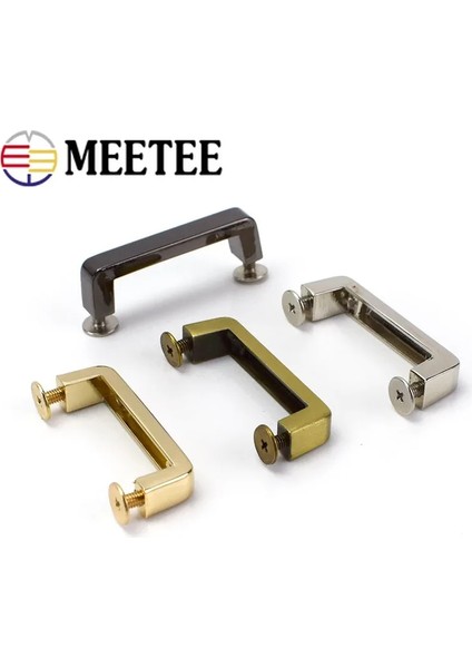 Silahsiyah Stil 31MM-10 Adet Pcs mm Metal Çanta Tokaları Moda Çanta Kemer Köprü Asılı Kanca Çantalar Için Vidalı Konnektör Askı Dıy Deri El Sanatları (Yurt Dışından) indirimleri