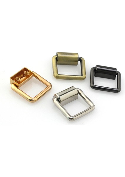 Bronz Tarzı Kimlik 16MM 1 Adet Metal Döner Dikdörtgen Halka Çanta Yan Askı Kancaları Deri El Sanatları Çanta Askısı Kemer Kolu Omuz Dokuma Için Vidalı (Yurt Dışından) fiyatları