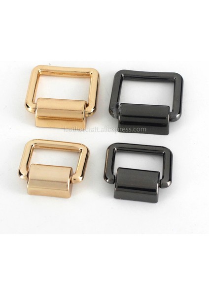 Bronz Tarzı Kimlik 16MM 1 Adet Metal Döner Dikdörtgen Halka Çanta Yan Askı Kancaları Deri El Sanatları Çanta Askısı Kemer Kolu Omuz Dokuma Için Vidalı (Yurt Dışından) fırsatları