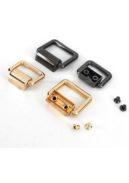 Bronz Tarzı Kimlik 16MM 1 Adet Metal Döner Dikdörtgen Halka Çanta Yan Askı Kancaları Deri El Sanatları Çanta Askısı Kemer Kolu Omuz Dokuma Için Vidalı (Yurt Dışından) indirimleri