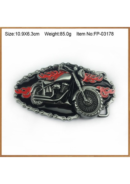 FP-02602 Stili Bullzine Çinko Alaşım Retro Hint Kafatası Batı Müzik Grubu Kemer Tokası Lüks Batı Celtic Motor Kemer Tokası (Yurt Dışından)