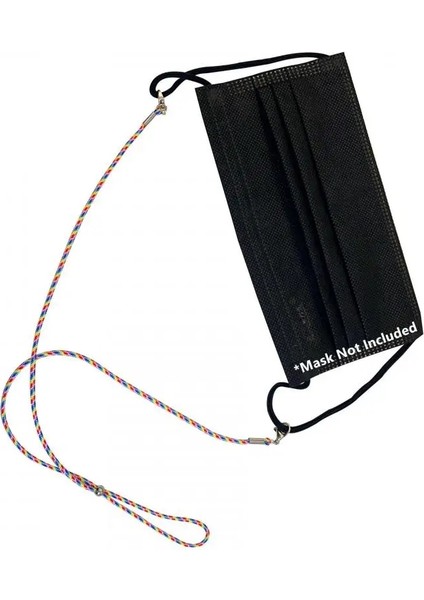 No.1 Tarzı 1 Parça Maske Tutucu Askı Anti-Kayıp Gözlük Zincirleri Yüz Maskesi Klipler ile Asılı Kordon Erkekler Için Ayarlanabilir Kordon Kadın Erkek Kız Çocuklar (Yurt Dışından)