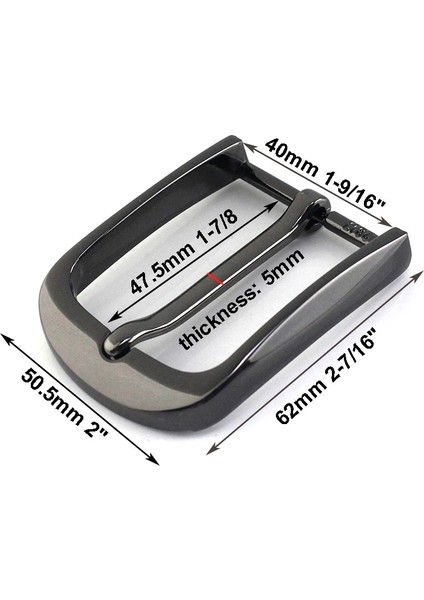 Gümüş Tarzı 1 Adet Etal Erkek Rahat Kemer Tokası Sonu Çubuğu Topuk Çubuğu Toka Deri El Sanatları Kot Dokuma Için Tek Pin Yarım Toka (Yurt Dışından) modelleri