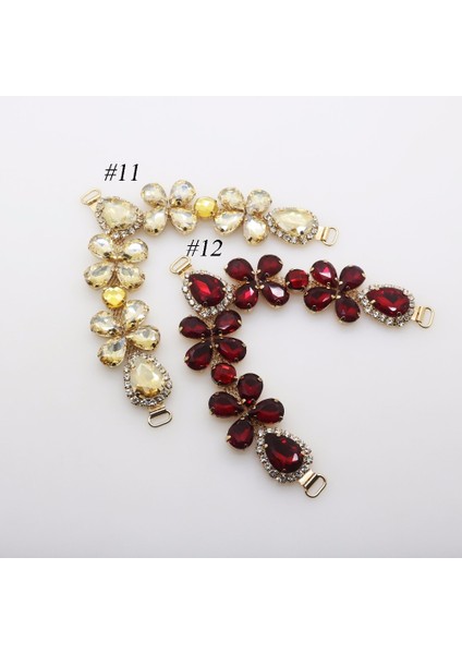 No.2 Kraliyet Mavisi Stili 2018 Yeni Char Akrilik Zincir Dıy Konfeksiyon Dikiş Aksesuarları Metal Kristal Rhinestone Bikini Konnektörler Toka (Yurt Dışından) indirimleri