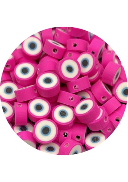 No.7 Tarzı Lot Göz Boncukları Oval Şekil Kil Spacer Boncuk Takı Yapımı Için Polimer Kil Boncuk Dıy El Yapımı Aksesuarlar (Yurt Dışından)