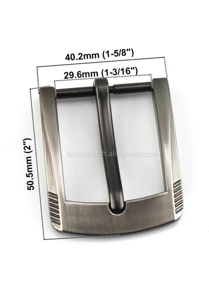 Gümüş Tarzı 1 Adet Metal 3 cm Kemer Tokası Rahat Mat Kahverengi Uç Çubuğu Topuk Çubuğu Tek Pin Kemer Tokası Deri El Sanatları Dokuma mm Kemer Için Fit (Yurt Dışından)