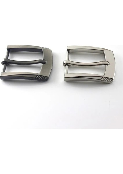 Gümüş Tarzı 1 Adet Metal 3 cm Kemer Tokası Rahat Mat Kahverengi Uç Çubuğu Topuk Çubuğu Tek Pin Kemer Tokası Deri El Sanatları Dokuma mm Kemer Için Fit (Yurt Dışından)