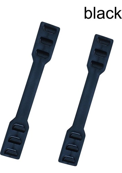 Type 1 Black Style 10 Parça Adet Yüz Maskesi Kulak Kancaları Uzatma Tokası Ayarlanabilir Kaymaz Maske Kulak Koruma Uzatma Kancası Maskeleri Toka Tutucu (Yurt Dışından)