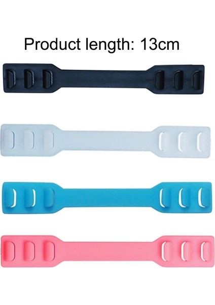 Type 1 Black Style 10 Parça Adet Yüz Maskesi Kulak Kancaları Uzatma Tokası Ayarlanabilir Kaymaz Maske Kulak Koruma Uzatma Kancası Maskeleri Toka Tutucu (Yurt Dışından) indirimleri