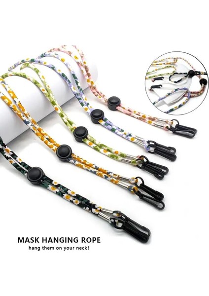 No.7 Tarzı Maske Asılı Halat Kolye Yüz Maskesi Ipi Maske Gözlük Tutucu Metal Asılı Zincir Iki Kanca (Yurt Dışından) indirimleri