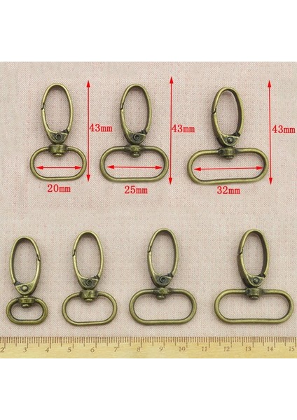 Gümüş Tarzı 38MM Lot Gümüş Bronz Metal Bagaj Çantası Köpek Tokası Yaylı Kanca Çanta Askısı Istakoz Toka Dıy Dikiş El Yapımı Anahtarlık Düğmeleri (Yurt Dışından)