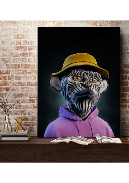 Fantastic Tasarımlı Kanvas Tablo-13 70X100CM Ev Dekorasyonu, Ev Hediyesi