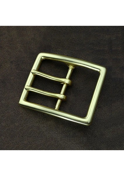 40MM Dikdörtgen Stili mm Katı Pirinç Kemer Tokası Çift Pimli Iki Halka Süper Geniş ve Kalın Dıy Leathercraft Donanım Tokaları (Yurt Dışından) modelleri