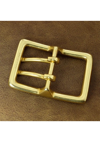 40MM Dikdörtgen Stili mm Katı Pirinç Kemer Tokası Çift Pimli Iki Halka Süper Geniş ve Kalın Dıy Leathercraft Donanım Tokaları (Yurt Dışından) indirimleri